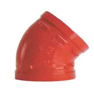 grooved elbow 45